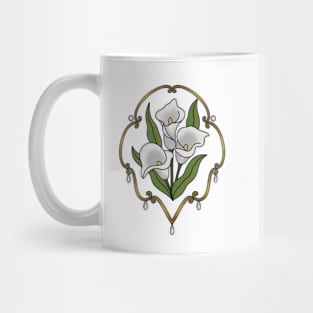 Ornate flower Mug